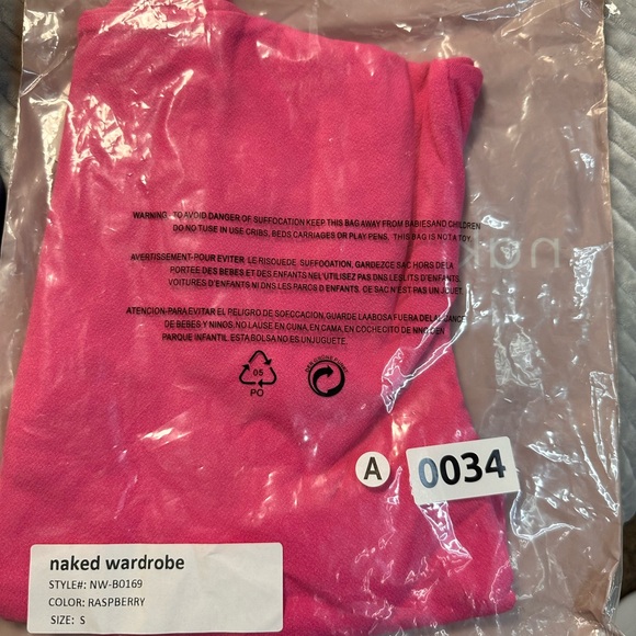 NAKED WARDROBE Color Raspberry SCULPT TANK SCOOP BODYSUIT NWT Various Sizes - Picture 7 of 11